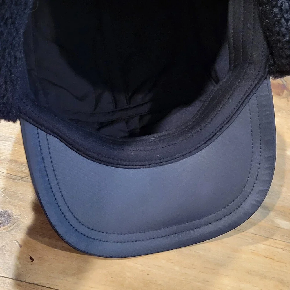 The North Face Trapper Panel Hat Size L/XL Adjustable Sherpa Nylon Ear Flaps